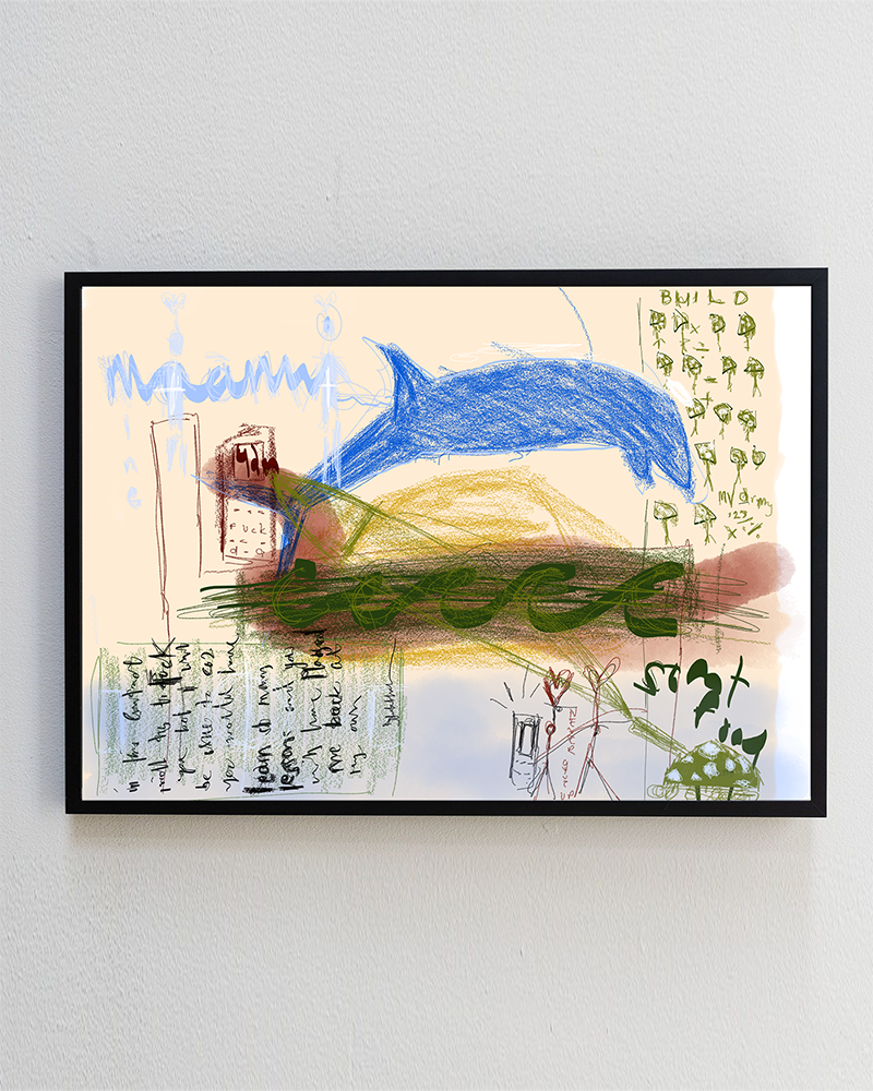 WAKE UP, MIAMI PRINT